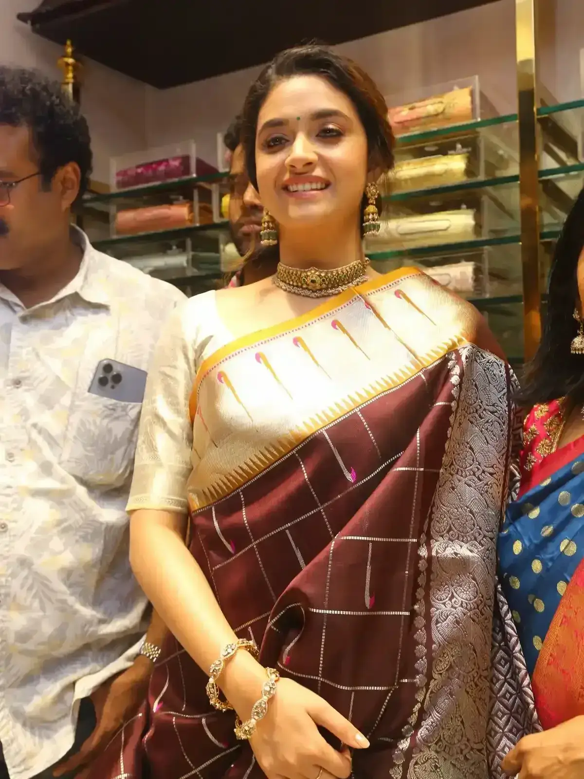 HYDERABAD ACTRESS KEERTHY SURESH AT CMR SHOPPING MALL LAUNCH 14